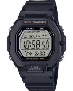 Купить Японские спортивные наручные часы Casio Collection LWS-2200H-1A с хронографом  в E-mobi