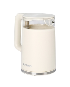Купить Чайник электрический Oursson KE1732W/IV 1.7 л белый  в E-mobi