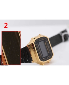 Купить Японские наручные часы Casio Vintage A-168WEGB-1B-ucenka с хронографом  в E-mobi