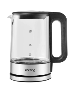 Купить Электрочайник Korting 0901 G 1,7 л серебристый  в E-mobi