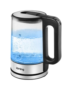 Купить Электрочайник Korting 0901 G 1,7 л серебристый  в E-mobi