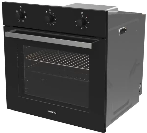 Купить Встраиваемый электрический духовой шкаф HYUNDAI HEO 6631 BG черный  в E-mobi
