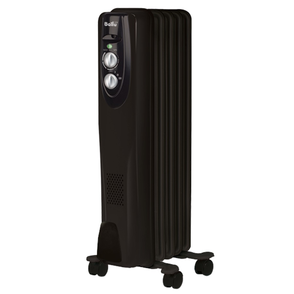 Купить Масляный радиатор Ballu Classiс Black BOH/CL-05BRN черный  в E-mobi