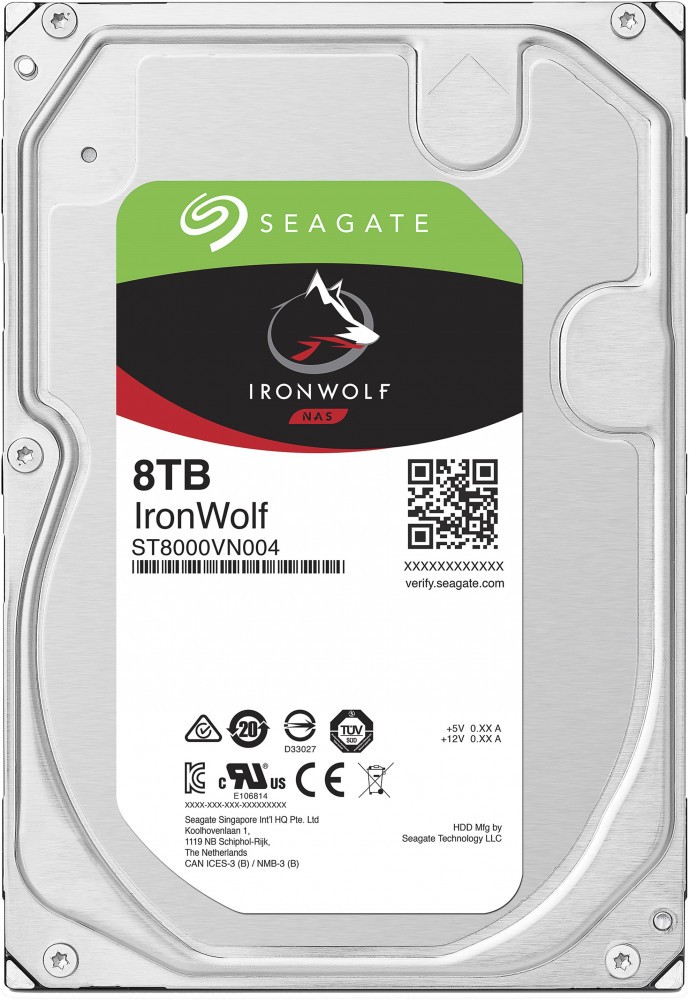 Купить Жесткий диск Seagate IronWolf 8ТБ (ST8000VN004)  в E-mobi