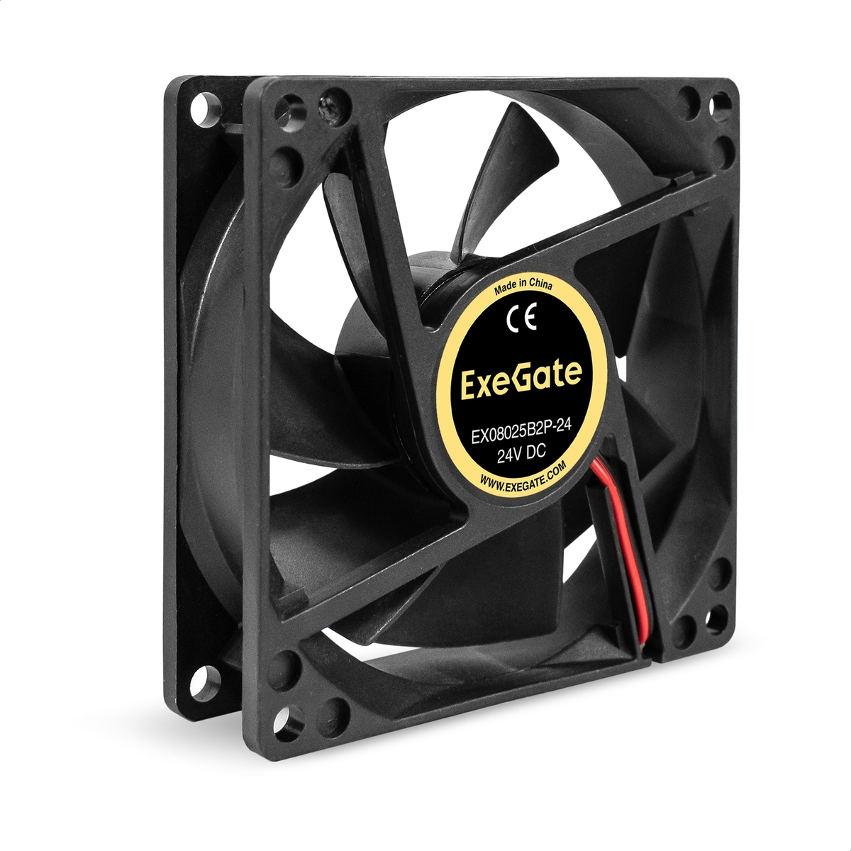 Купить Корпусной вентилятор ExeGate 24B DC ExeGate EX08025SB2P-24 (EX295207RUS)  в E-mobi