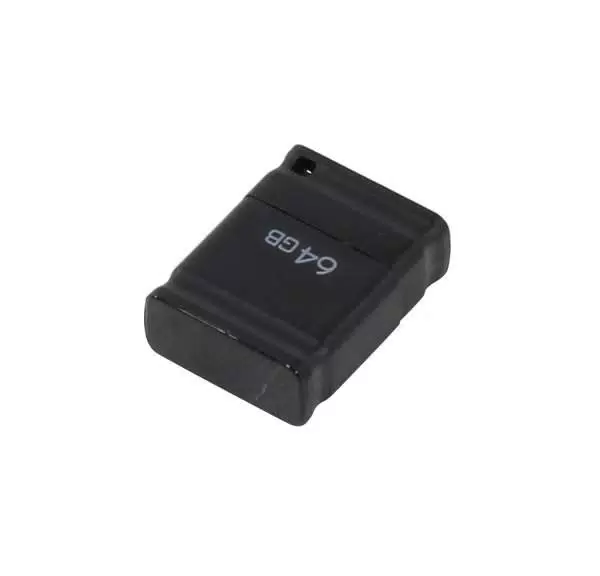 Купить Флешка QUMO Nano 64ГБ Black (QM64GUD-NANO-B)  в E-mobi