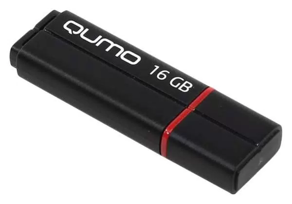 Купить Флешка QUMO Speedster 16ГБ Black (QM16GUD3-SP-black)  в E-mobi