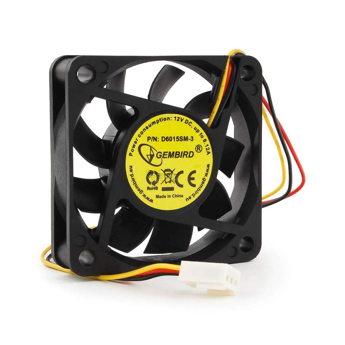 Купить Корпусной вентилятор Gembird D6015SM-3  в E-mobi