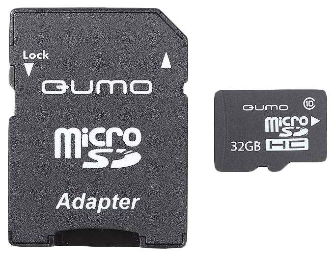 Купить Карта памяти QUMO Micro SDHC QM32GMICSDHC10U1 32GB  в E-mobi