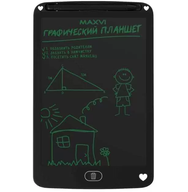 Купить Графический планшет Maxvi MGT-01 (Maxvi_MGT-01_black) Black  в E-mobi