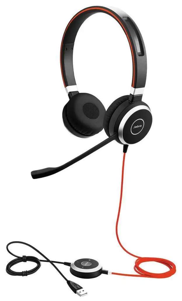 Купить Гарнитура Jabra Evolve 40 MS Stereo Black/Silver  в E-mobi