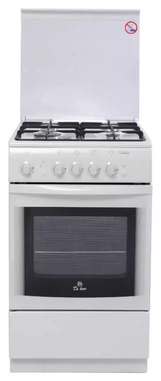 Купить Газовая плита De Luxe 5040.44Г ЧР белый  в E-mobi