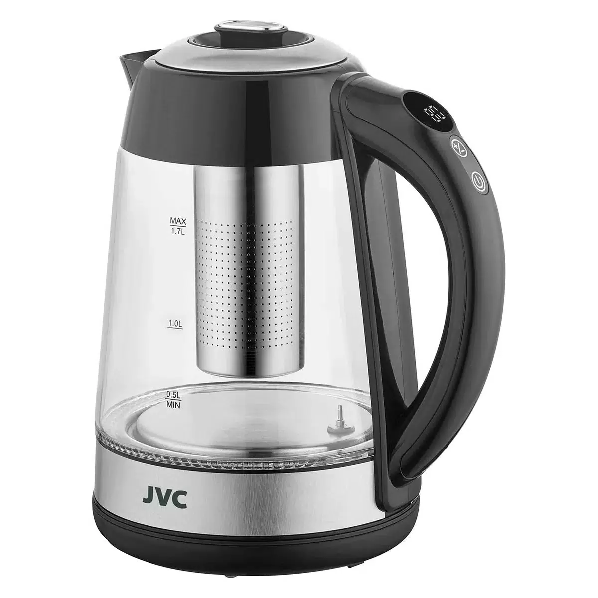 Купить Чайник электрический JVC JK-KE1710 1.7 л серый  в E-mobi