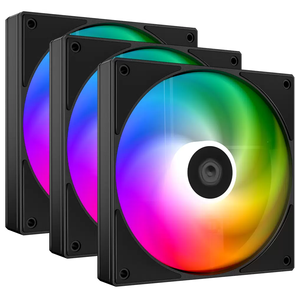 Купить Корпусной вентилятор ID-COOLING AS-120-ARGB-K TRIO (AS-120-ARGB-K TRIO)  в E-mobi