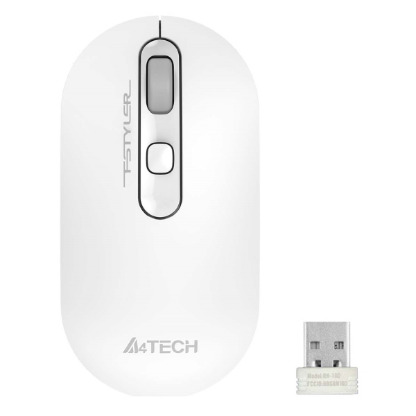 Купить Беспроводная мышь A4Tech Fstyler FG20 White  в E-mobi