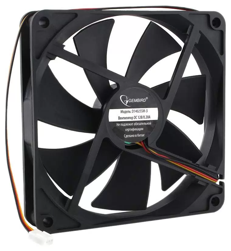Купить Корпусной вентилятор Gembird D14025SM-3  в E-mobi