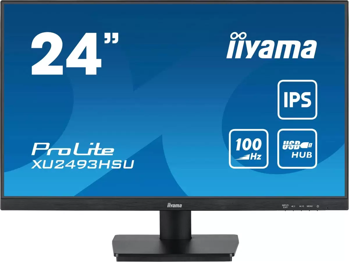 Купить 23.8" Монитор iiyama ProLite XU2493HSU-B6 черный 100Hz 1920x1080 IPS  в E-mobi