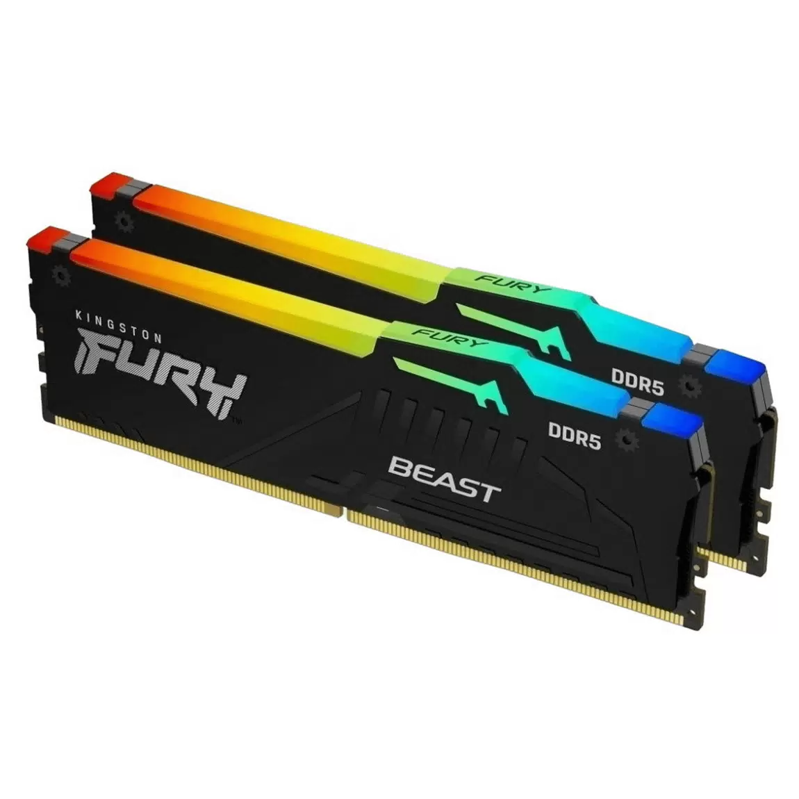 Купить Оперативная память Kingston Fury Beast (KF560C30BWEAK2-32), DDR5 2x16Gb, 6000MHz  в E-mobi