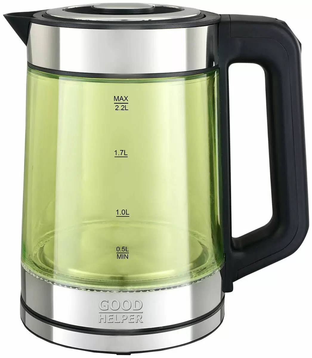 Купить Чайник электрический GoodHelper KPG-2201 2.2 л зеленый  в E-mobi