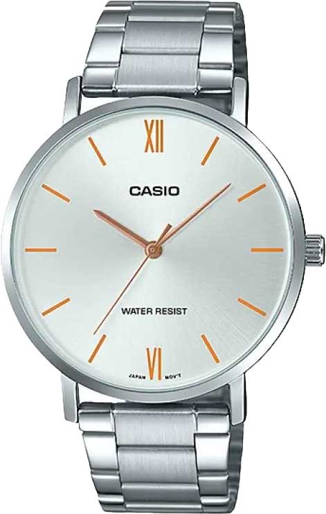 Купить Японские наручные часы Casio Collection MTP-VT01D-7B  в E-mobi
