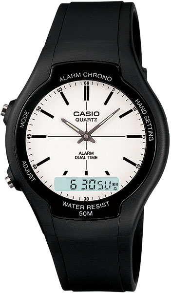 Купить Японские наручные часы Casio Collection AW-90H-7E  в E-mobi