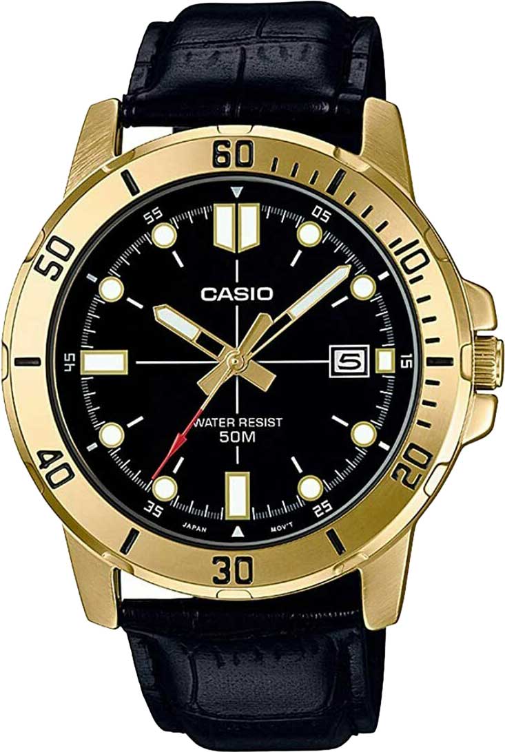 Купить Японские наручные часы Casio Collection MTP-VD01GL-1E  в E-mobi