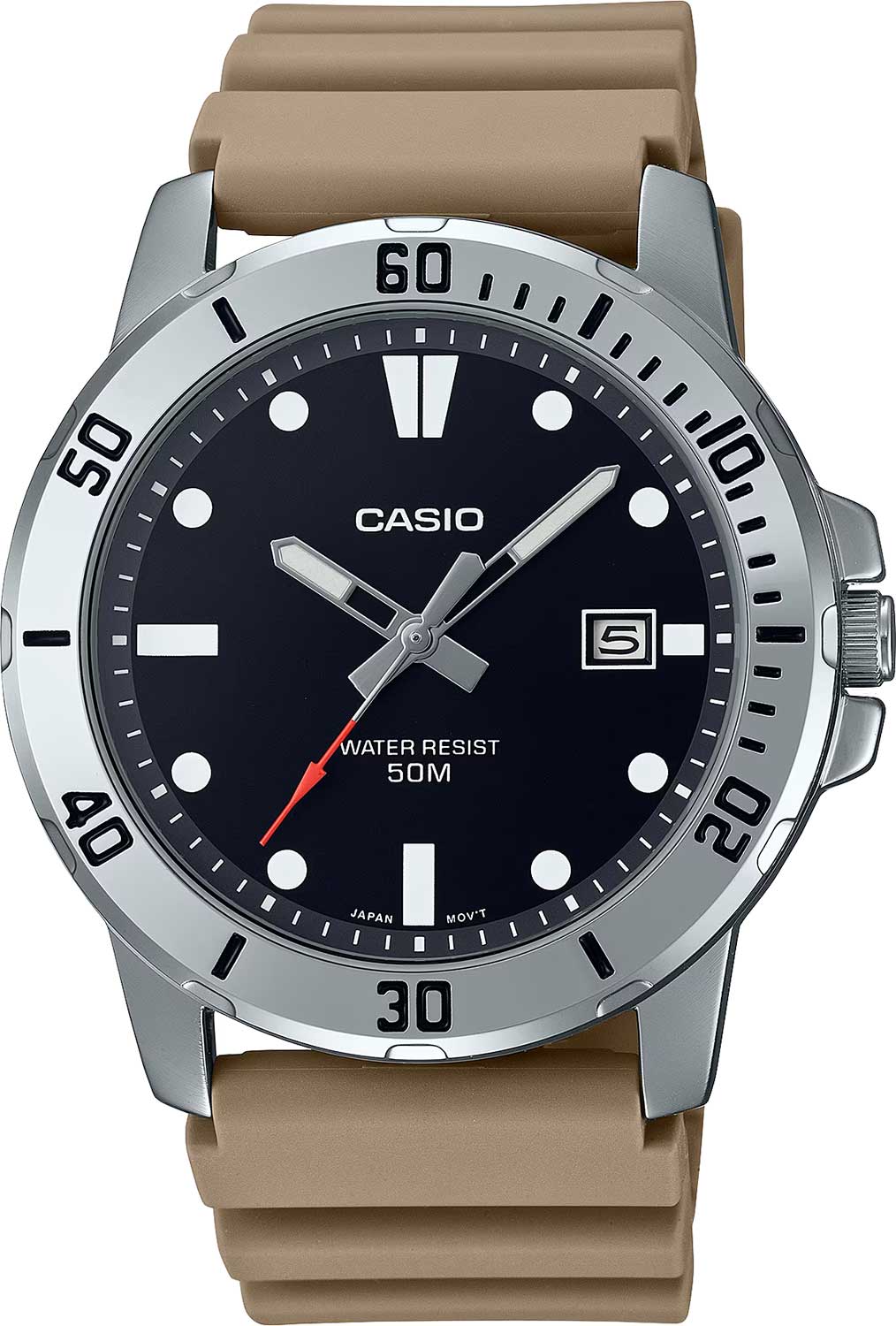 Купить Японские наручные часы Casio Collection MTP-VD01-5E  в E-mobi