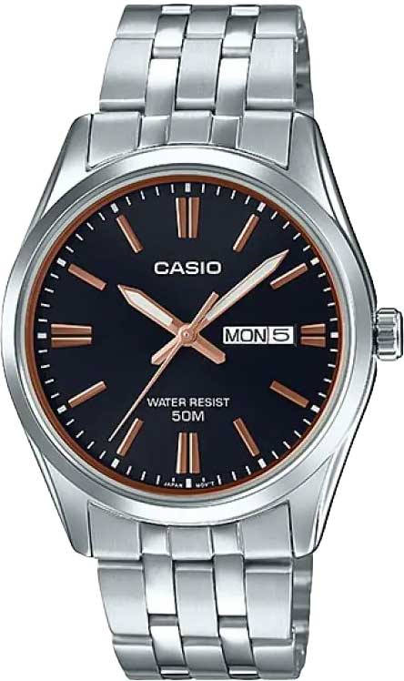 Купить Японские наручные часы Casio Collection MTP-1335D-1A2  в E-mobi
