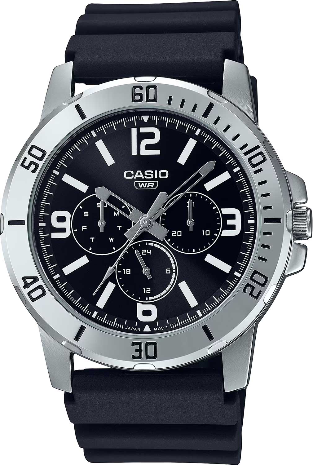 Купить Японские наручные часы Casio Collection MTP-VD300-1B  в E-mobi