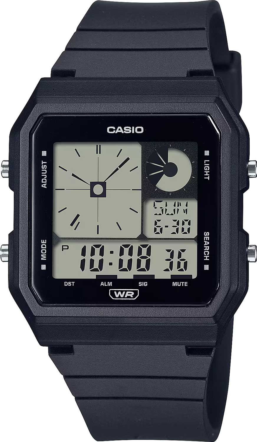 Купить Японские наручные часы Casio Collection LF-20W-1A с хронографом  в E-mobi