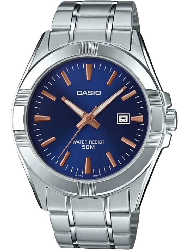 Купить Японские наручные часы Casio Collection MTP-1308D-2A  в E-mobi