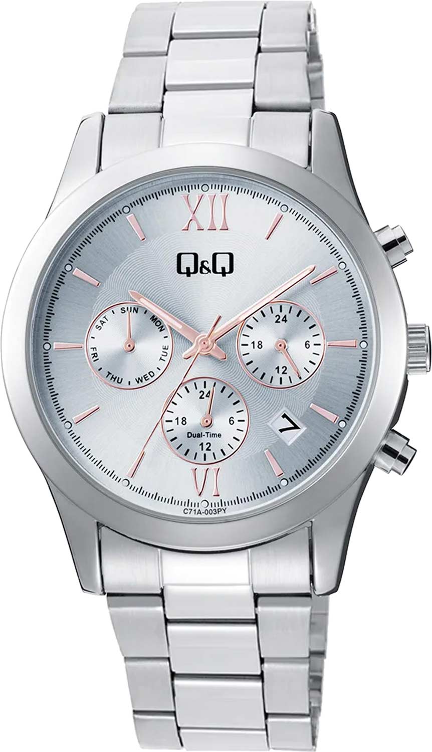 Купить Японские наручные часы Q&Q C71A-003PY  в E-mobi