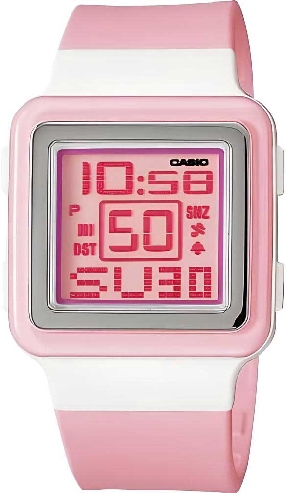 Купить Японские наручные часы Casio Collection LDF-20-4A с хронографом  в E-mobi