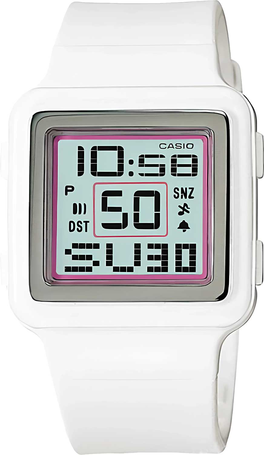 Купить Японские наручные часы Casio Collection LDF-20-7A с хронографом  в E-mobi