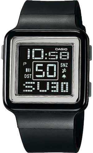 Купить Японские наручные часы Casio Collection LDF-20-1A с хронографом  в E-mobi