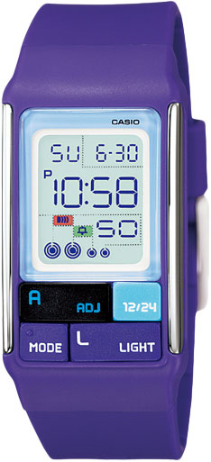 Купить Японские наручные часы Casio Collection LDF-52-6A с хронографом  в E-mobi