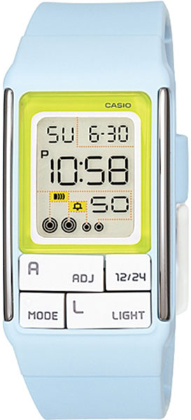 Купить Японские наручные часы Casio Collection LDF-51-2A с хронографом  в E-mobi