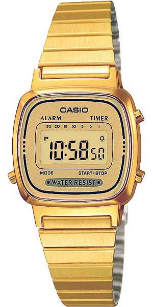 Купить Японские наручные часы Casio Vintage LA-670WEGA-9E-ucenka  в E-mobi