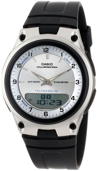 Купить Японские наручные часы Casio Illuminator AW-80-7A  в E-mobi