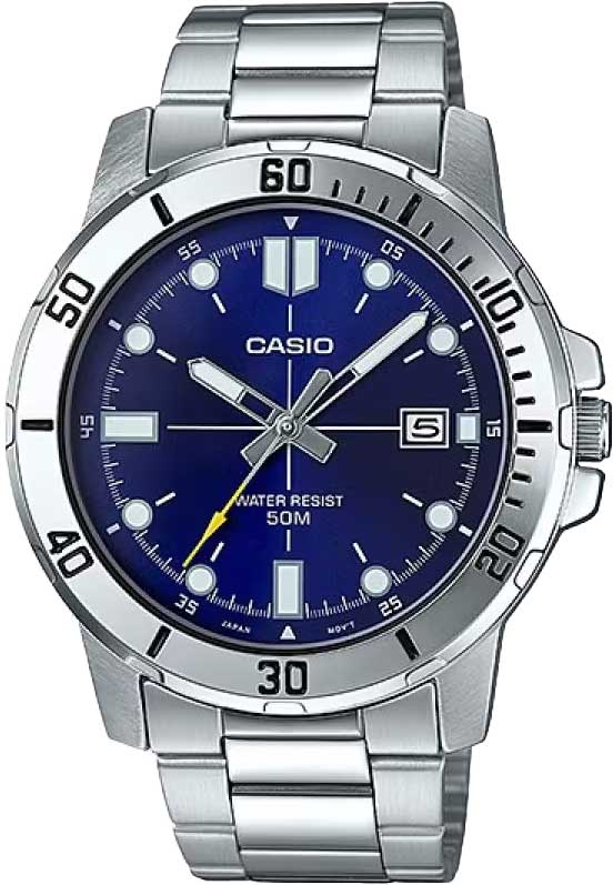 Купить Японские наручные часы Casio Collection MTP-VD01D-2E  в E-mobi