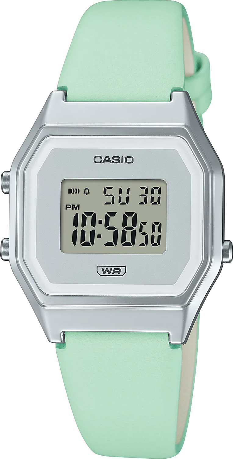 Купить Японские наручные часы Casio Vintage LA680WEL-3-ucenka с хронографом  в E-mobi