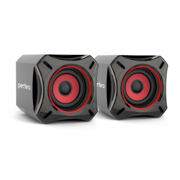 Купить Колонки компьютерные Perfeo CUBE Black (PF_4880)  в E-mobi