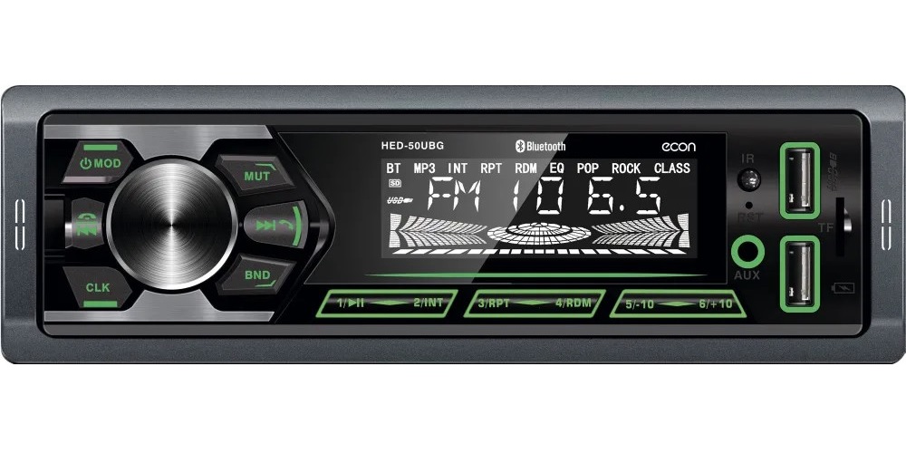 Купить Автомобильная мобильная магнитола ECON HED-50UBG  в E-mobi