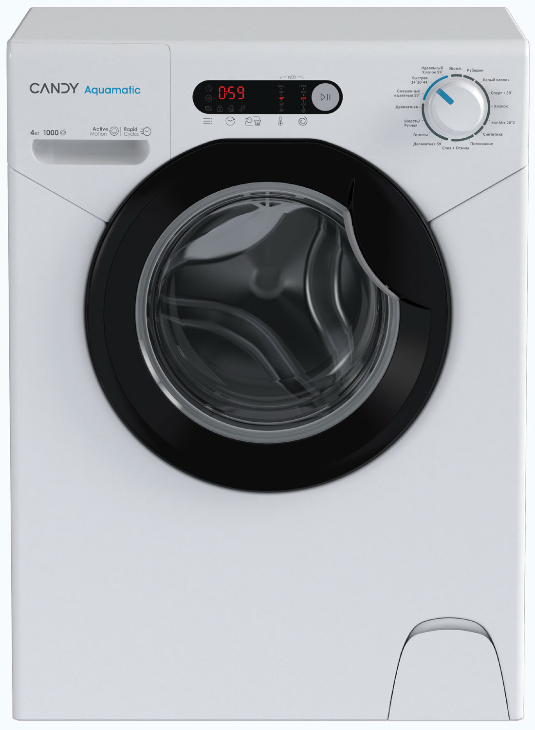 Купить Стиральная машина Candy Aquamatic AQUE 1043DR-07 белый  в E-mobi