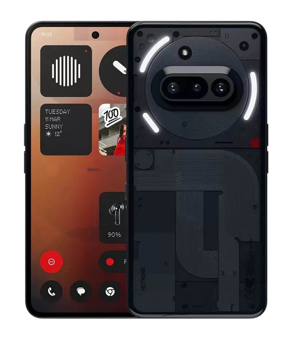 Купить Смартфон Nothing phone (3a) 8/128GB Black (Без Рустор)  в E-mobi