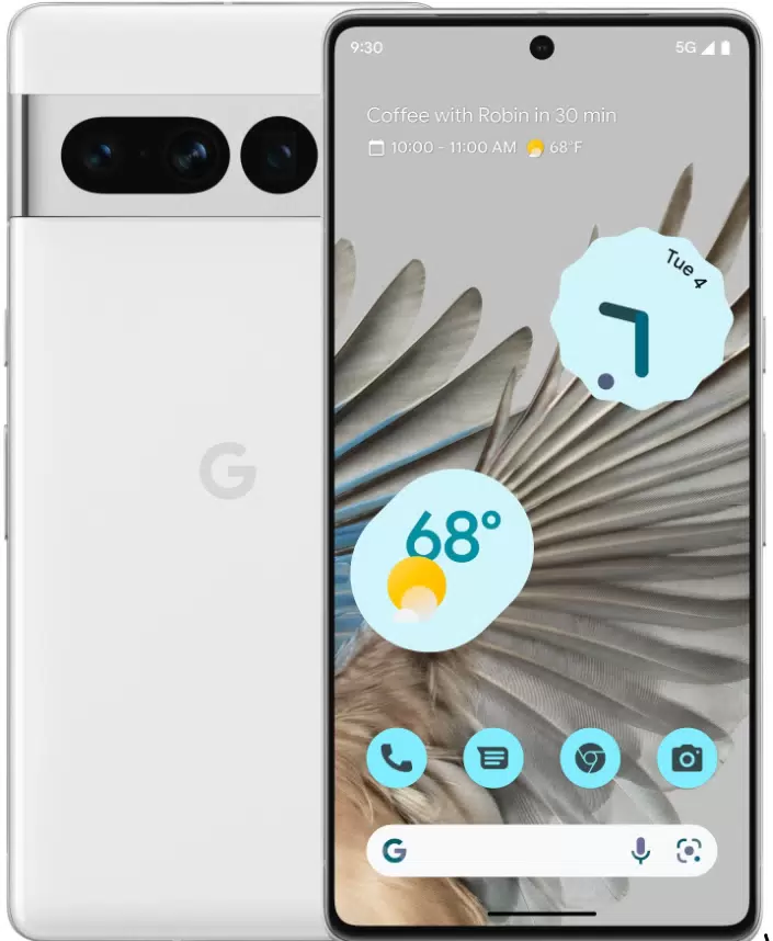 Купить Смартфон Google Pixel 7 Pro 12/512Gb Snow (Global) (Без Рустор)  в E-mobi