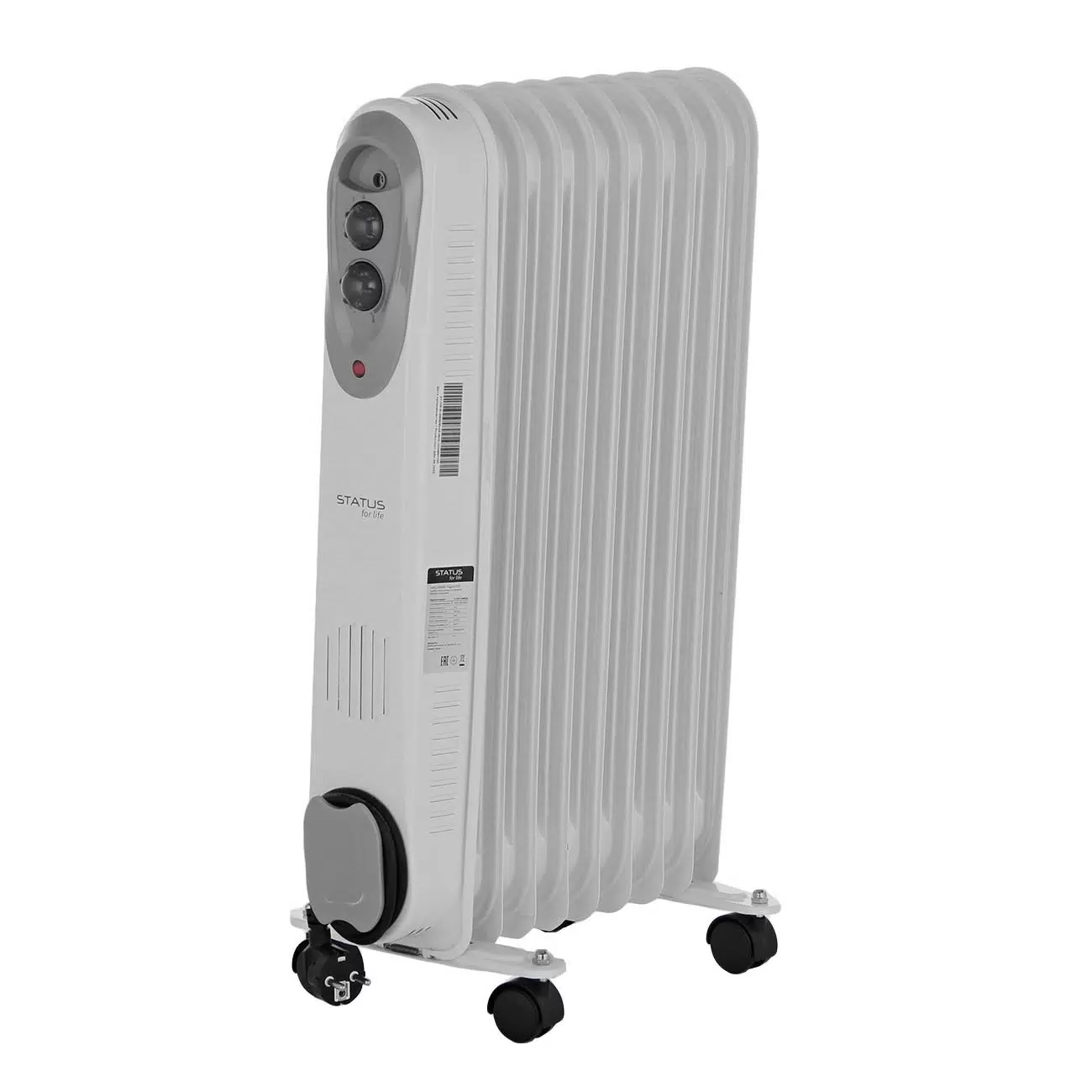 Купить Масляный радиатор STATUS for life ST-OR-B-2000(M) белый  в E-mobi