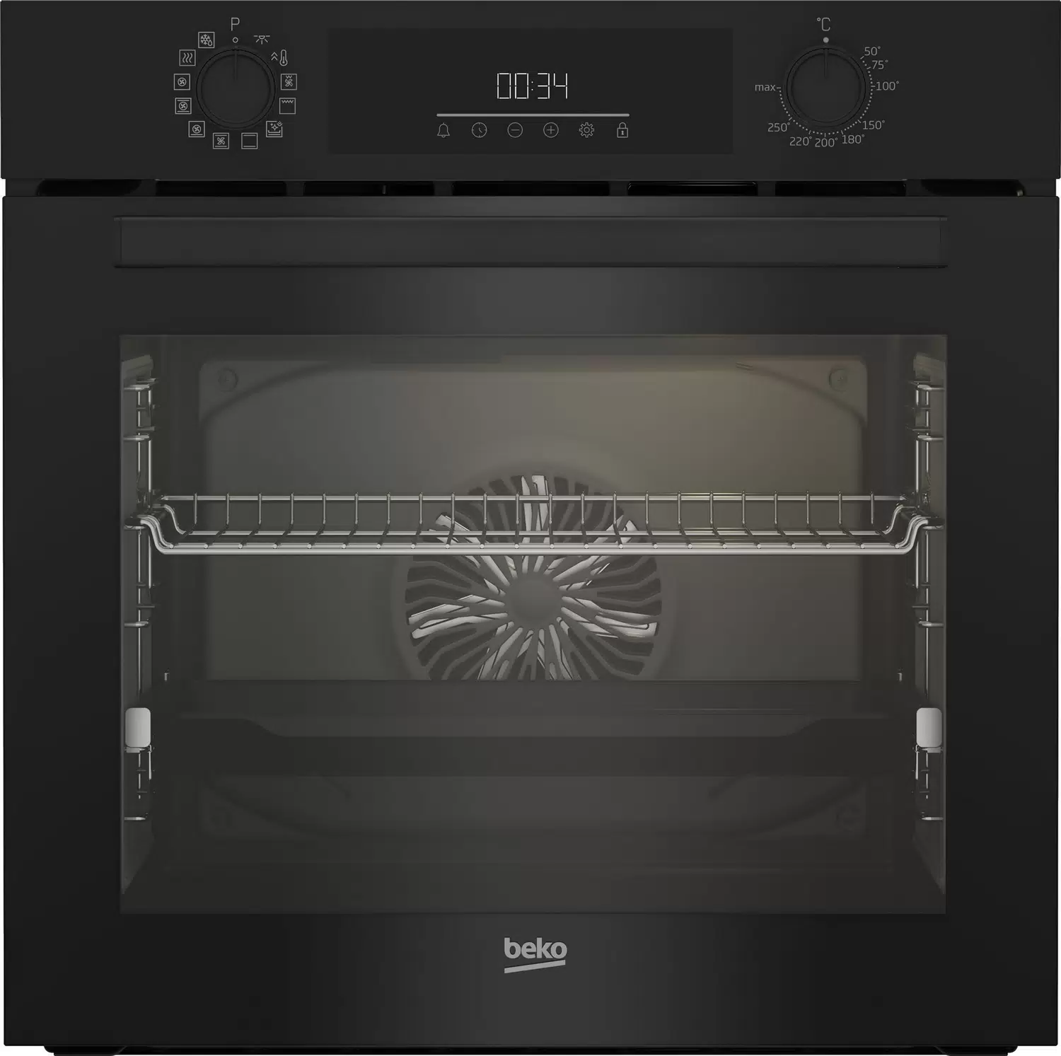 Купить Встраиваемый электрический духовой шкаф Beko BBIM13300B черный  в E-mobi