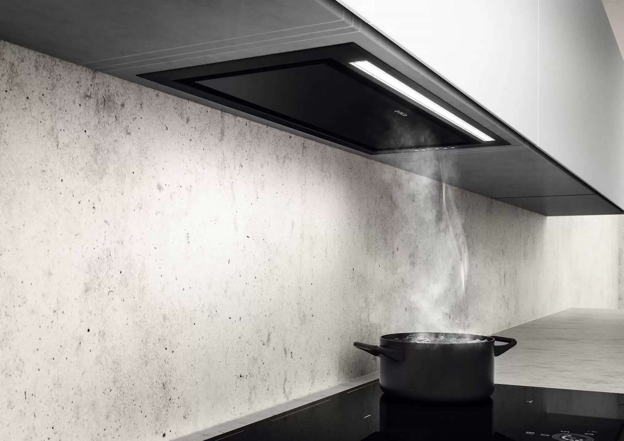 Купить Вытяжка встраиваемая Elica HIDDEN 2.0 черный  в E-mobi