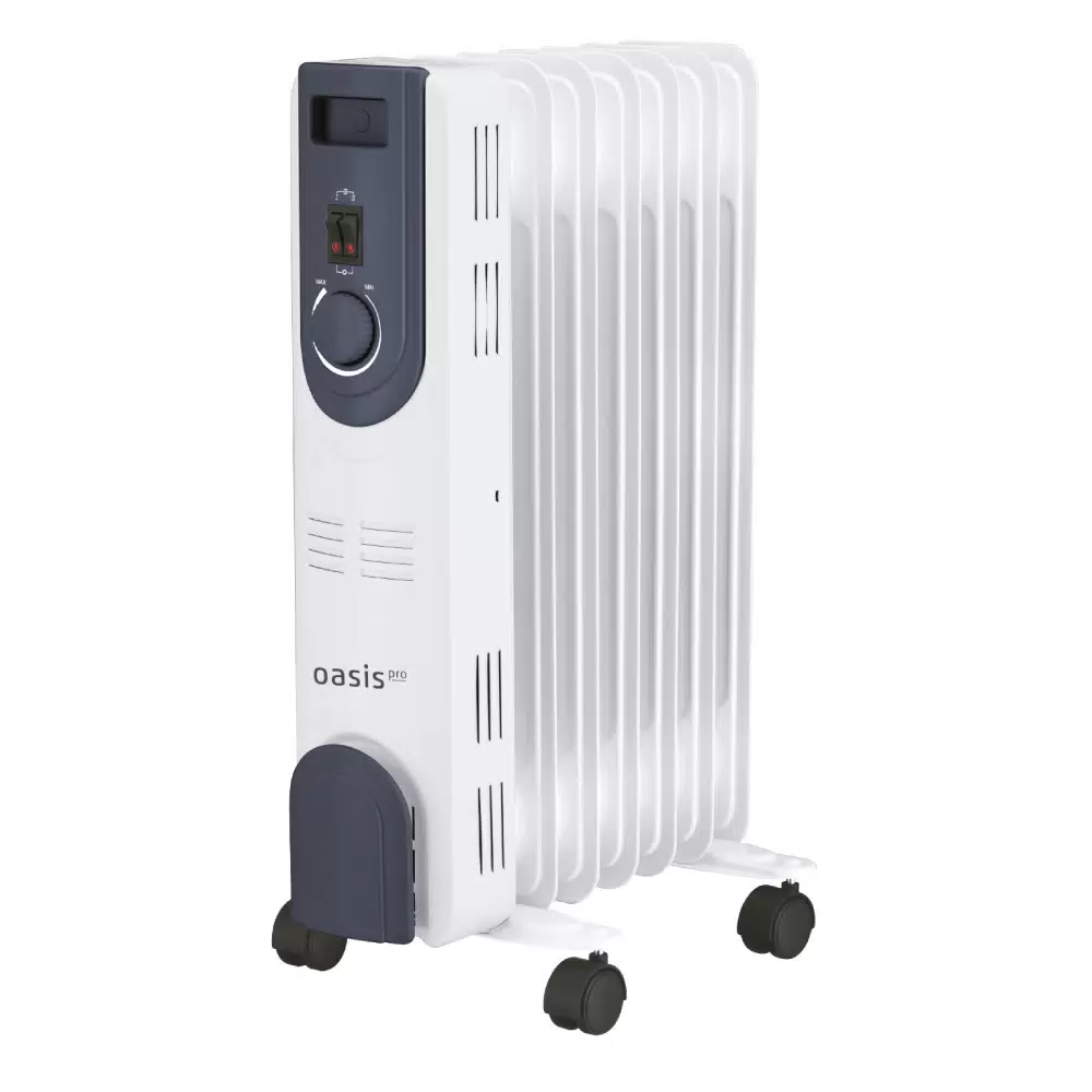 Купить Масляный радиатор Оasis OT-15 белый  в E-mobi
